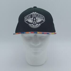 New Orleans Pelicans Hat Cap Snap Back Mitchell & Ness NBA Basketball Retro Mens